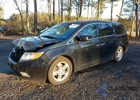 2012 Honda Odyssey Touring/Touring Elite z USA, uszkodzony, nr VIN 5FNRL5H93CB039671